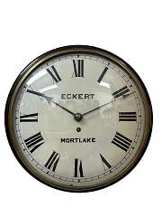 English 12'' fusee dial clock